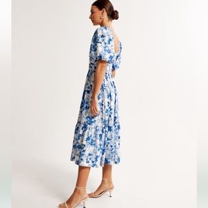 Abercrombie & Fitch Emerson Poplin MIDI Dress